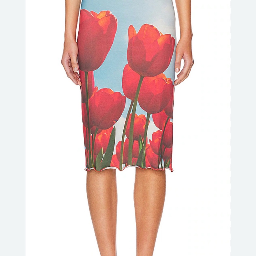 Tulip Midi Skirt Resort Wear